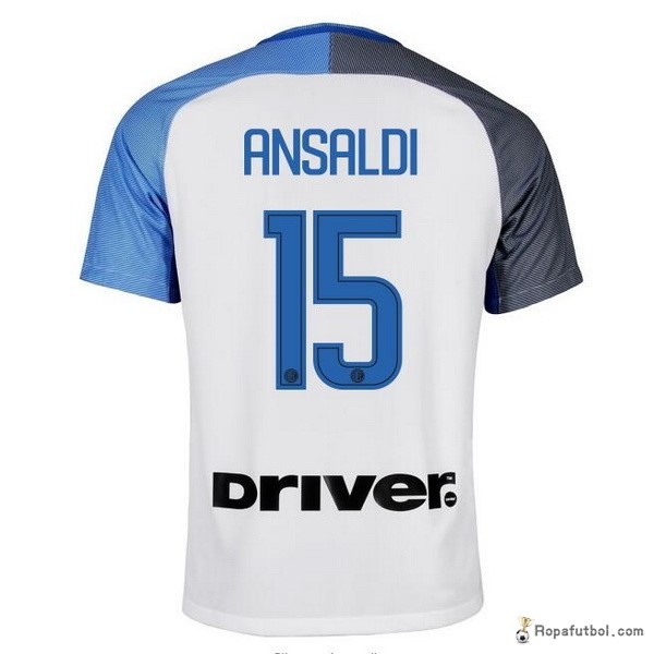 Camiseta Inter de Milán Replica Segunda Ropa Ansaldi 2017/18